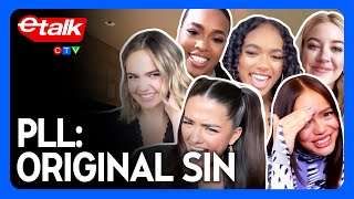 'Pretty Little Liars: Original Sin' cast talk scary movies, PLL love & bonding | Etalk Interview