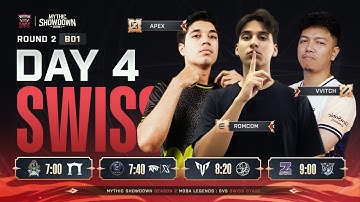 Mythic Showdown Season 2 | Swiss Stage Day 4 |  Moba Legends 5v5