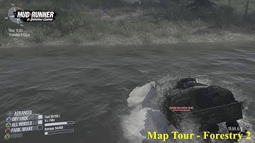 Spintires: Mudrunner - Mod Map Tour - Forest Roads 2