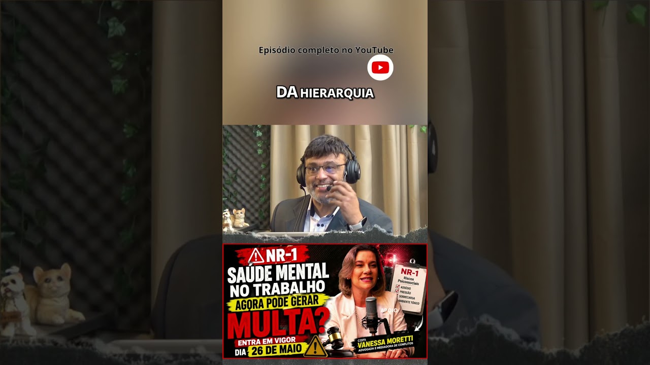 Saúde Mental no Trabalho: O Que Muda Com a Nova NR-1? #shorts
