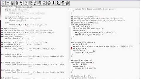Python&Perl: Fixed Points of Functions, Ith Roots of Integers, Golden Ratio as Fixed Point (Part 01)