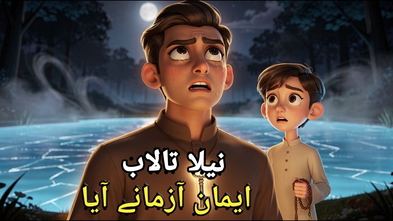 وہ نیلا تالاب جو ایمان آزمانے آیا