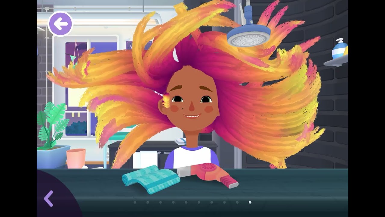 hair salon in toca boca junior