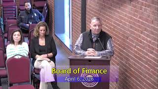 East Lyme, CT Board of Finance Special 04/06/2026