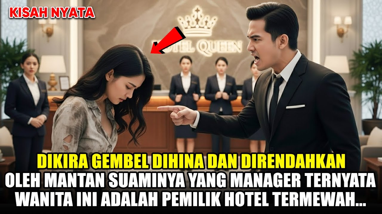 DIKIRA GEMBEL‼️DIHINA DAN DITERTAWAKAN MANTAN SUAMI - TERNYATA WANITA INI ADALAH