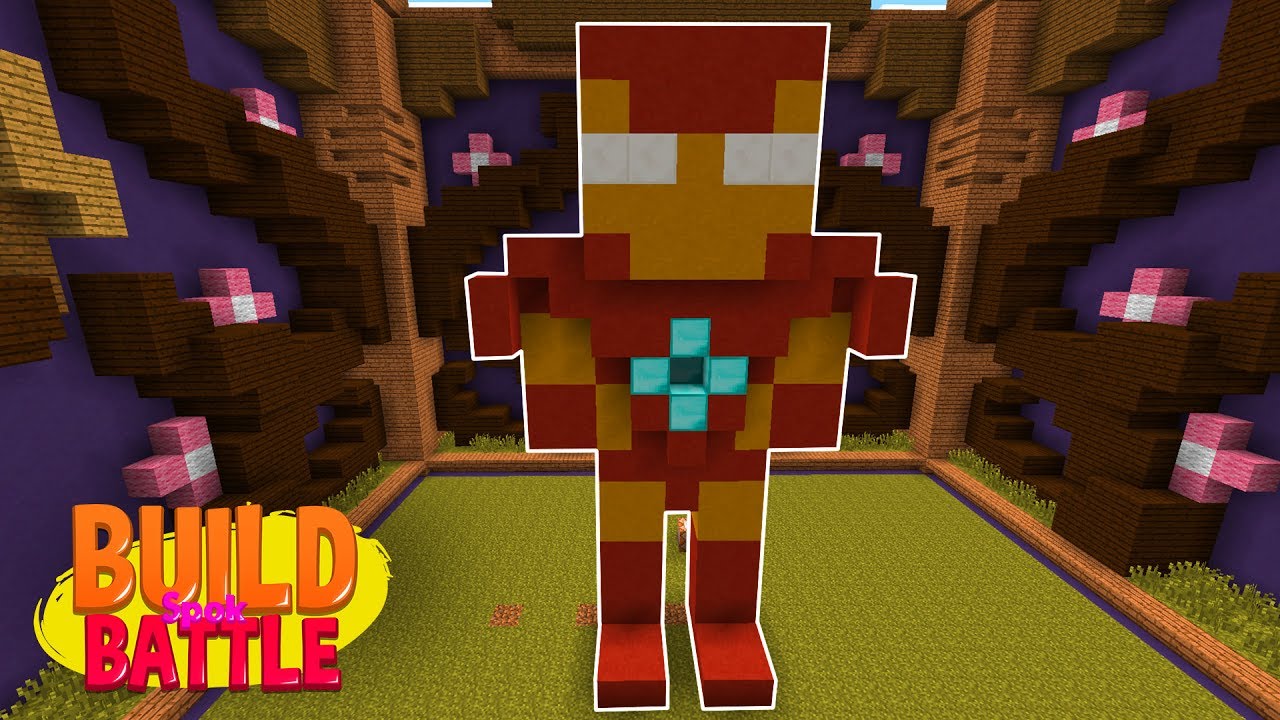 HOMEM DE FERRO é LEGENDARY - Minecraft Build Battle ( ft JAZZGHOST ...