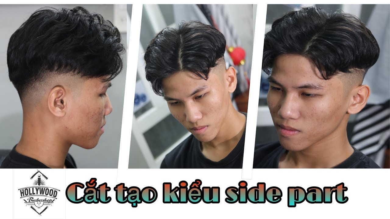 🔥Cắt tạo kiểu side part 🔥| Hair cut side part - YouTube