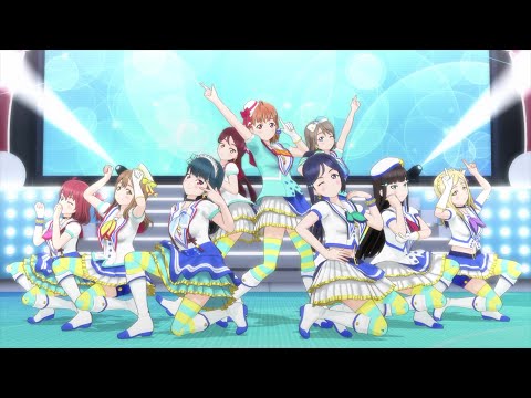 【1080p60fps】 Aozora Jumping Heart (English Subs) - Love Live! SIFAC Wai-Wai! Home Meeting!! 【MV】