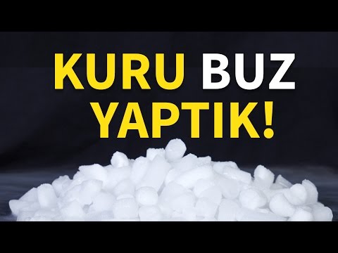 Karbondioksit Tüpünden Nasıl Kuru Buz Yapılır?