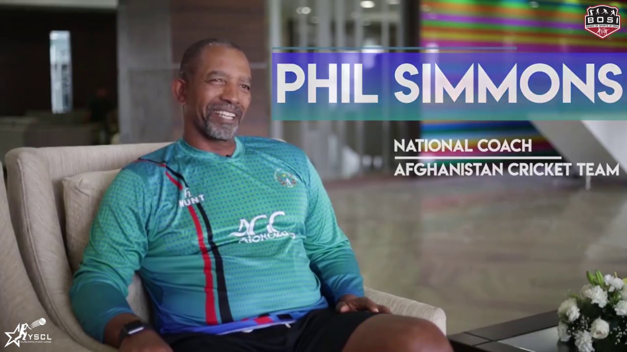 YSCL | Board of Sports | Young Stars League | Phil Simmons (Coach - Afghanistan Cricket Team)