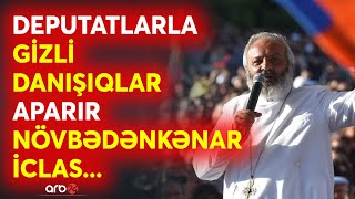 Qalstanyanın çağırışları nəticə verdi: Etirazçılar İrəvanda əsas yolları bağladı