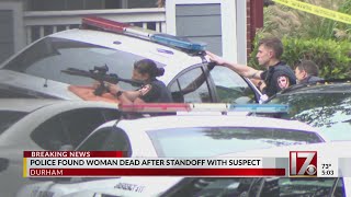 Durham standoff with man ends, woman found dead