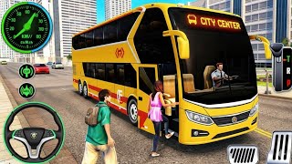 City Coach Bus Driving Simulator 3D | Realistic Passenger Transport | Android Gameplay 2025 screenshot 4
