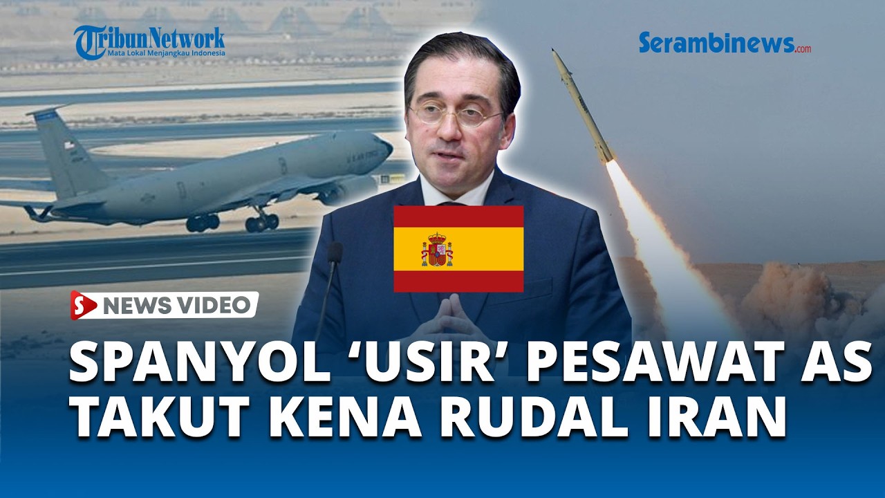 Takut Diserang Iran, 15 Pesawat Tanker Amerika Tinggalkan Pangkalan Spanyol