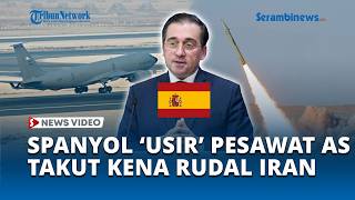 Takut Diserang Iran, 15 Pesawat Tanker Amerika Tinggalkan Pangkalan Spanyol