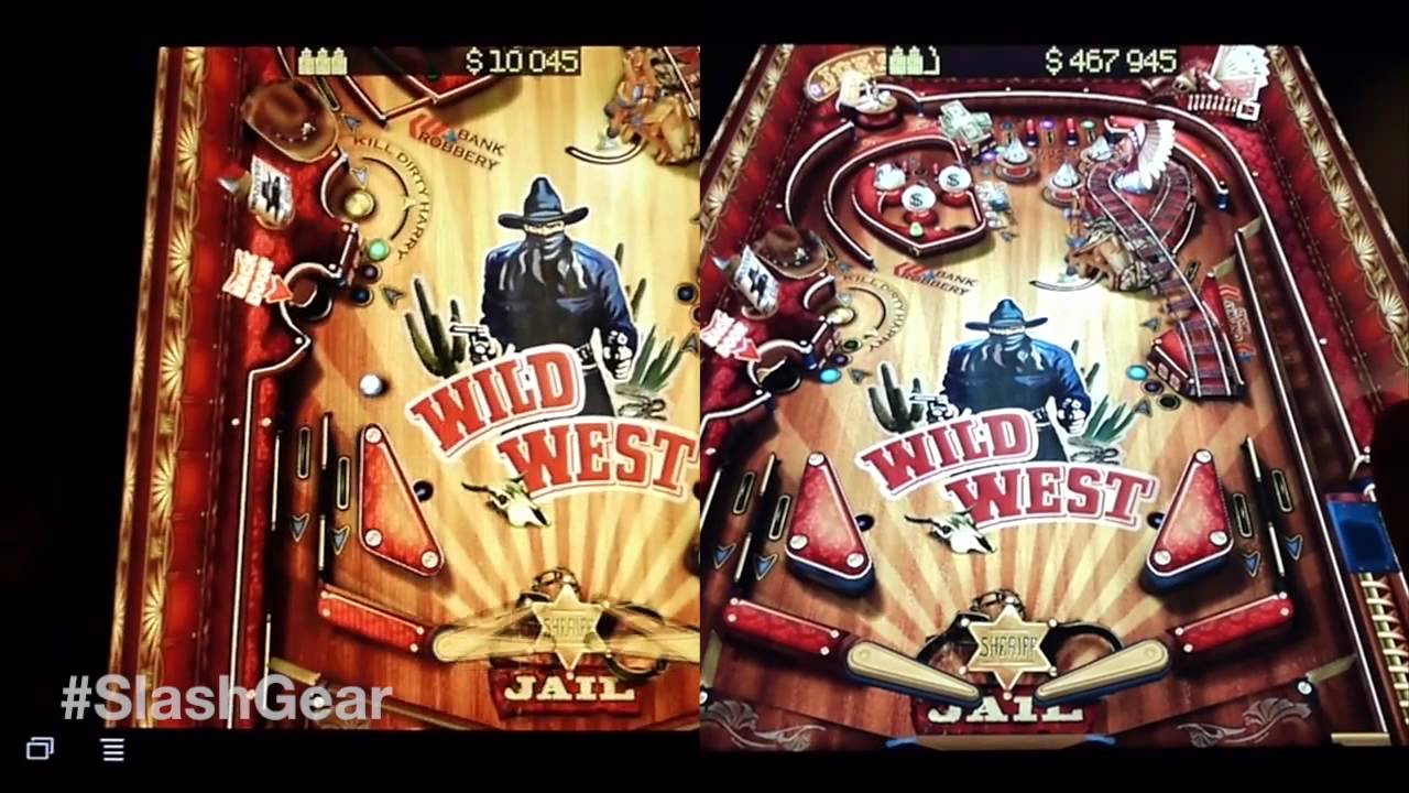Pinball HD demo on iPad 3rd Gen vs ASUS Transformer Prime