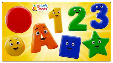 Preschool Learning activities for 3 year olds at home | Learn ABC Phonics Shapes Numbers Colors 🌈