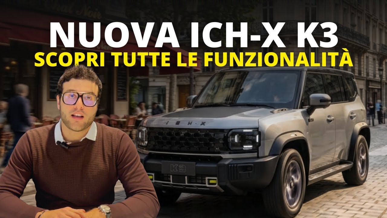 ICH-X K3: guida completa alle tutte le funzioni | Concessionaria Bonoldi