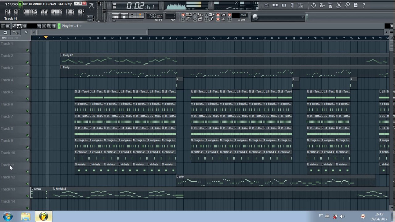 MC KEVINHO O GRAVE BATER ( PLAYBACK FL STUDIO 10 ) DJ JÚNIOR JP