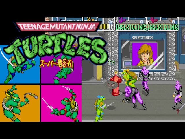 アーケードゲーム基板　　T.M.N.T.スーパー亀忍者 アーケードゲーム基板 T.M.N.T.スーパー亀忍者 Yahoo