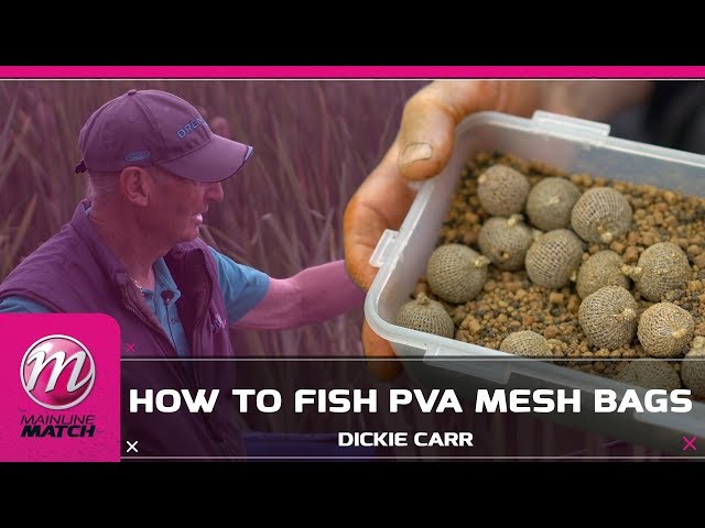 Mainline Match Fishing TV - How To Fish PVA Mesh Bags! 