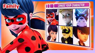 Choose Your Character! 🐞 Miraculous: Tales Of Ladybug & Cat Noir | Netflix Family