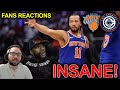 NBA fans reaction to the Knicks beating the Clippers 🏀