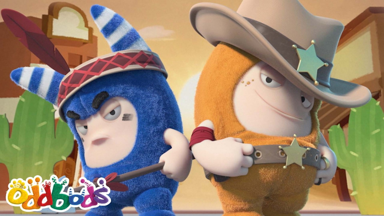 Rowdy! 🤠 | Oddbods Full Episode | Funny Cartoons for Kids