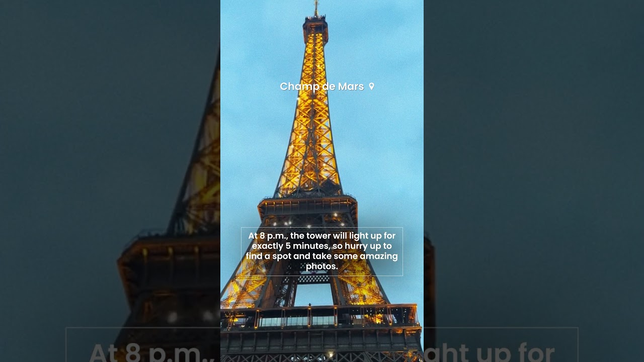 Discover 3 must-see viewpoints in Paris 🇫🇷✨