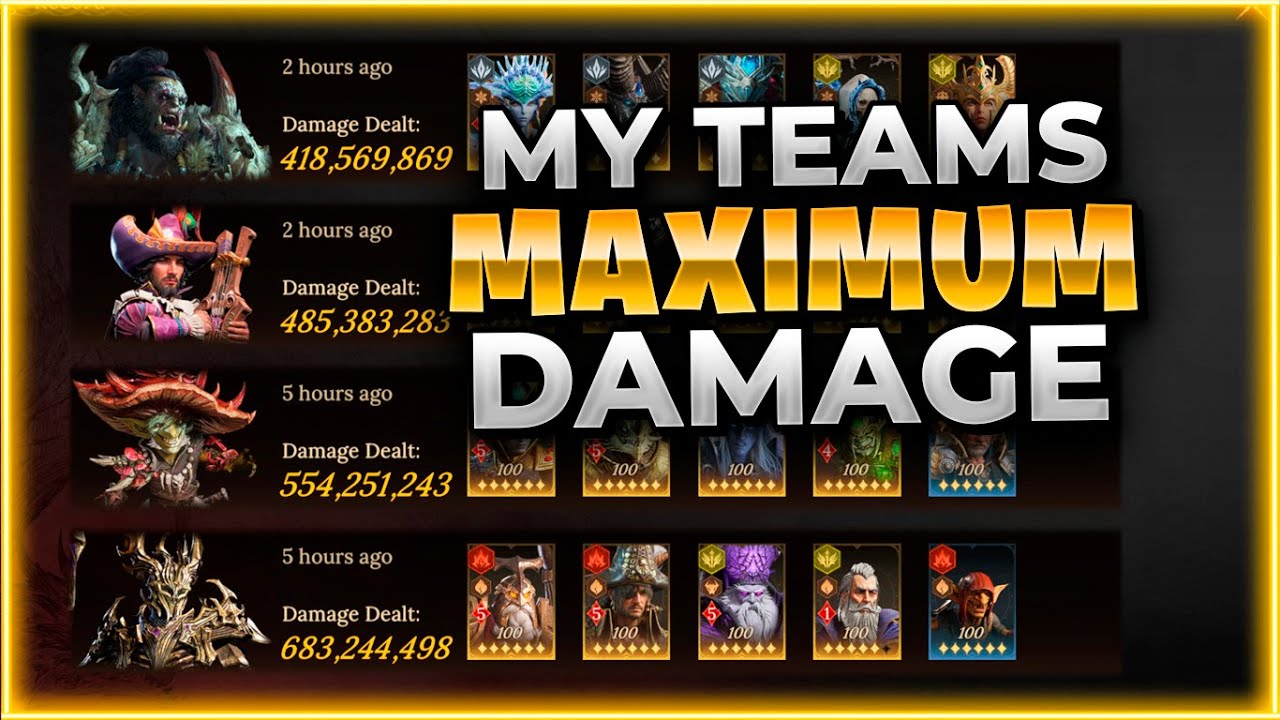 Все мои команды для боссов испытаний со стратегиями, сборками и таймингом! Dragonheir: Silent Gods