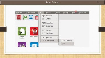 Form GSTR 3B in Miracle Accounting Software ( Accounting Software Ahmedabad)