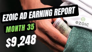 $9,248 - August 2023 Ezoic Earnings Report - Weathering Constant Traffic Issues and Low EMPVs