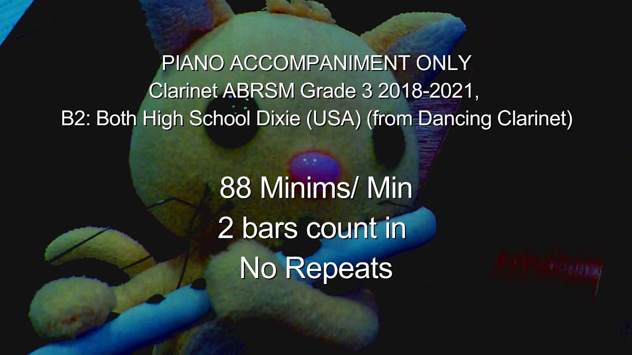 Piano ABRSM Grade 3 2018 2021, B2 Both High