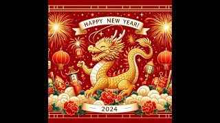 新年快乐！给大家拜年啦！Happy New Year！Wish everyone good luck in the Year of the Dragon in 2024 | howtoXiaoHui