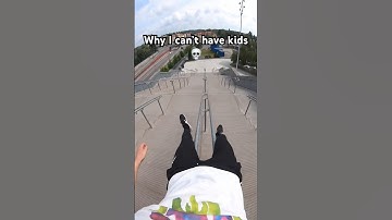 Parkour slide gone wrong😱 #fail #parkourfail #slide