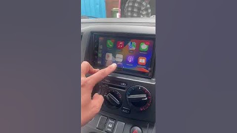 Nissan N200 Audio Upgrade CarPlay & Rearview Camera DMX5020DABS #nissan #vanlife #carplay