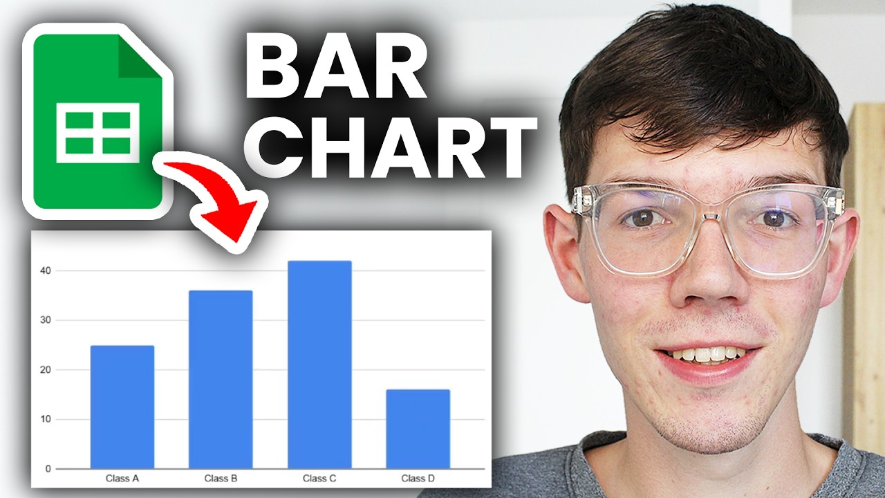 How To Make A Simple Bar Chart In Google Sheets - Full Guide - YouTube