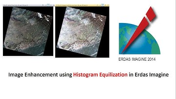 How to do Histogram Equiliazation of image in Erdas Imagine 14