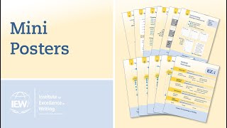 Learn More about IEWs Mini Posters!