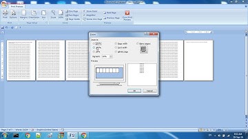 Print Preview In Ms word 2007