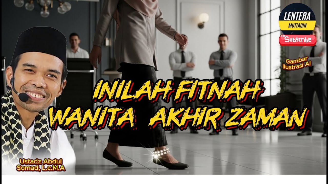 INILAH FITNAH WANITA AKHIR ZAMAN  ‼️USTADZ ABDUL SOMAD, L.c.M.A