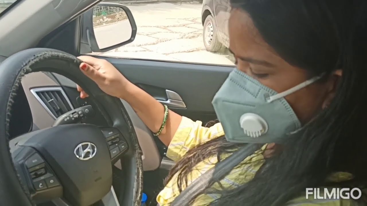 How to drive a car Hyundai creta||कार चलाना सीखें|| learn car driving from basic to adv level in Hin