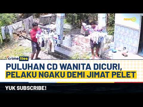 Viral! Pria di Pati Curi Puluhan Dalaman Wanita, Ngaku Untuk Jimat Pelet | CRIME FILES