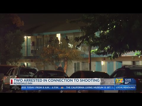 Two arrested for illegal gun possession after gunshot heard at Rosedale Inn