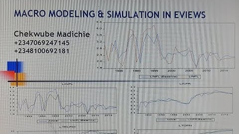 Simulation in Eviews