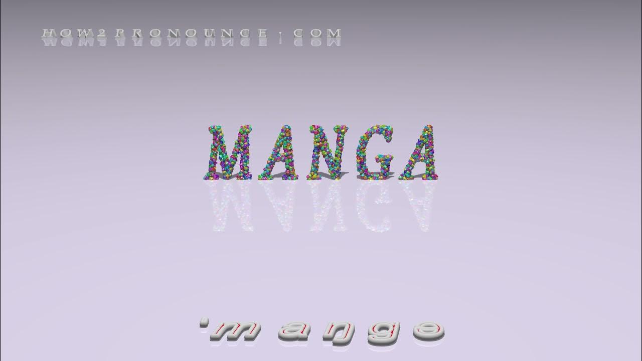 manga pronunciation YouTube