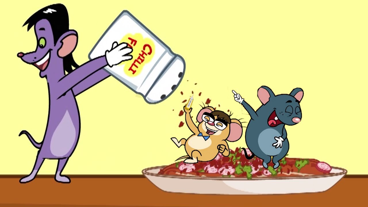 Rat-Ataque en español | Ratones hermanos y caídas de cocina |Dibujos  Animados para Niños|CaricaToonz - YouTube