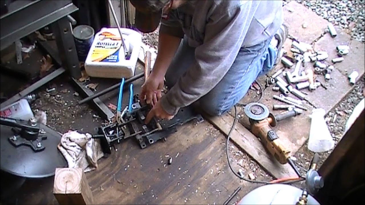 Kubota seat repair part1 YouTube