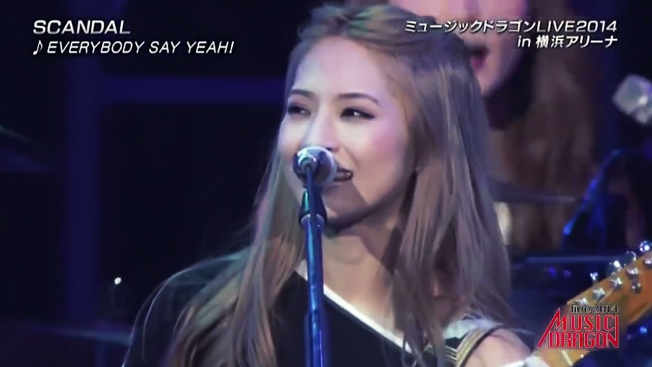 SCANDAL - Everybody Say Yeah (Live Music Dragon 2014) - YouTube