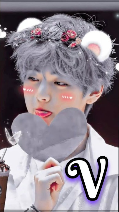 Neend churai meri kisne oo sanam bts v 🤭🤭💚💜hindi song edit video #bts #btsarmy #taehyung